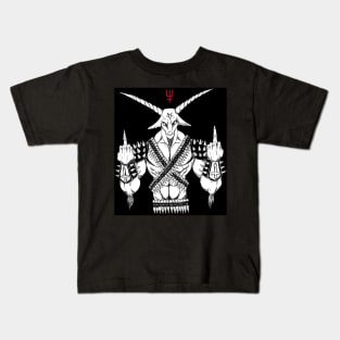 Baphomet Left Hand Path Kids T-Shirt